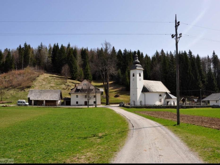 ボヒニュスカ・ビストリツァTourist Farm Pr' Maretcアパートメント エクステリア 写真